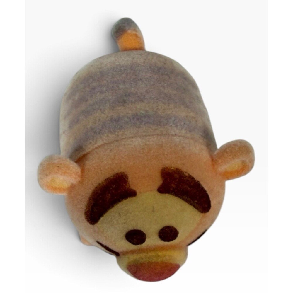 Tigger Flocked Disney Tsum Tsum From Winnie the Pooh Figure 1.5in